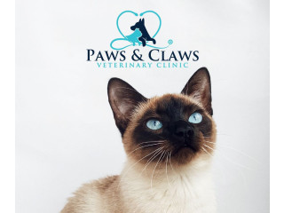 Logo Paws And Claws Veterinary Clinic